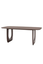 Curved Mango Wood Dining Table