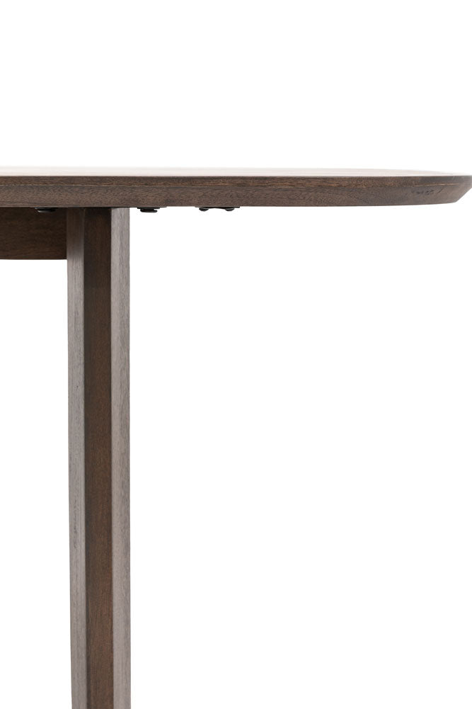 Curved Mango Wood Dining Table