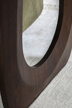 Curved Mango Wood Dining Table