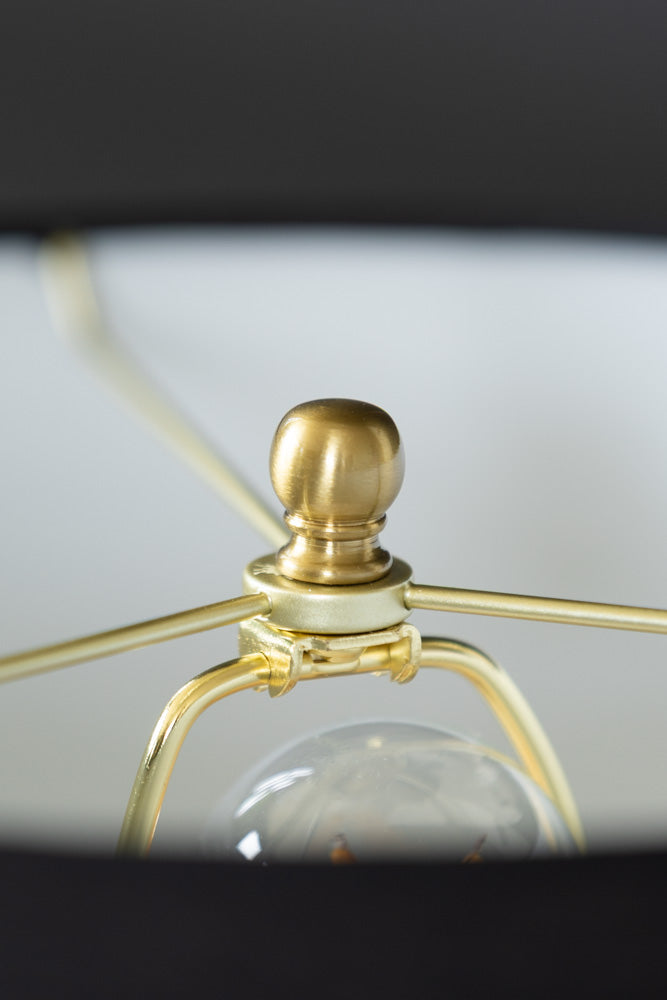 Dark Green Cactus Table Lamp