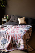Denim & Bone You Got This Woven Cotton Throw