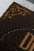 Dramatic Exit Brown Doormat
