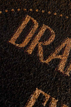 Dramatic Exit Brown Doormat