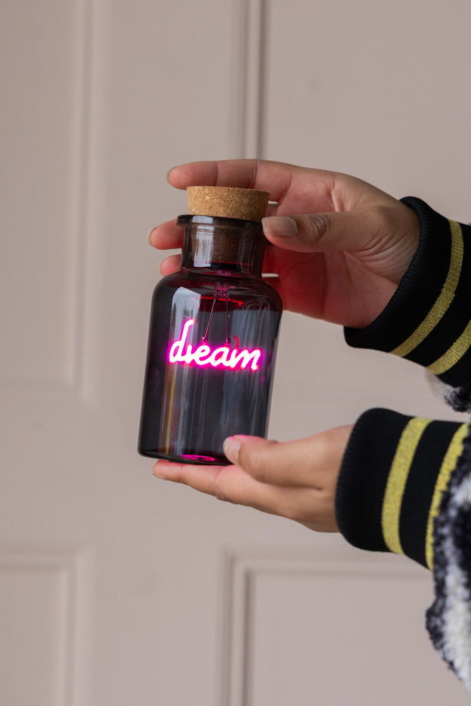 Dream Neon Bottle Light