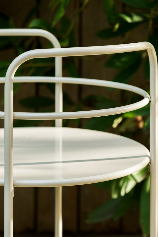 Effortless Outdoor Drinks Trolley in Clay