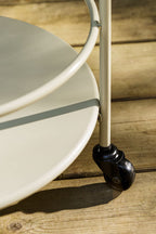 Effortless Outdoor Drinks Trolley in Clay