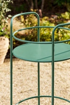 Effortless Outdoor Drinks Trolley in Green