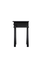 Elegant Black Bedside Table