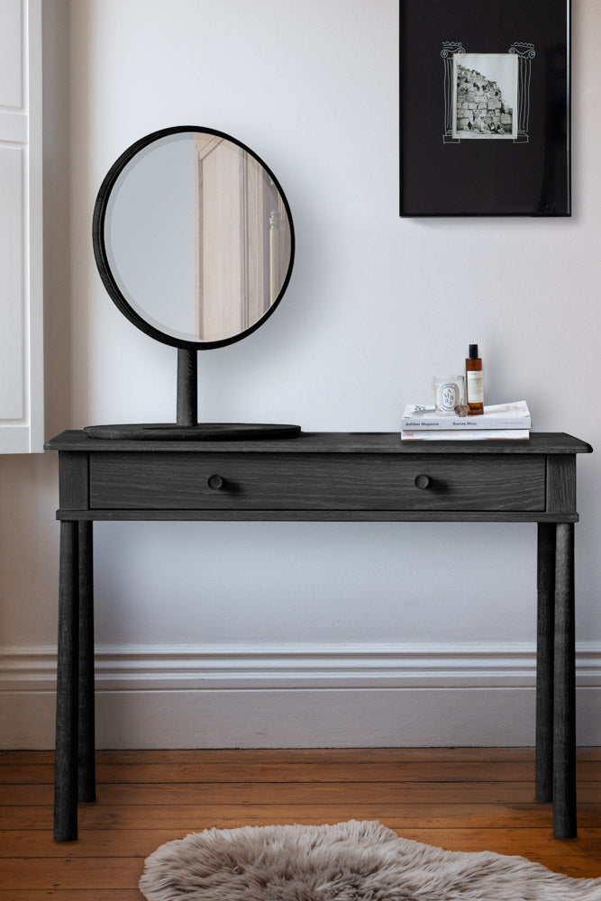 Elegant Black Dressing Table