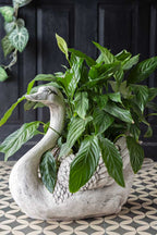 Elegant Swan Planter
