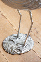 Enamel Metallic & Pale Pink Flamingo Wine Cooler