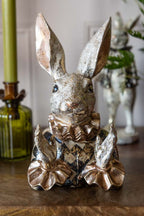 Fabulous Applauding Rabbit in Gold