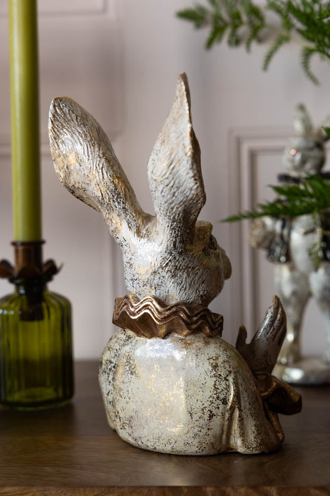 Fabulous Applauding Rabbit in Gold