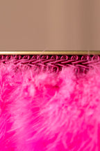 Fabulous Feather Ceiling Light Shade - Hot Pink