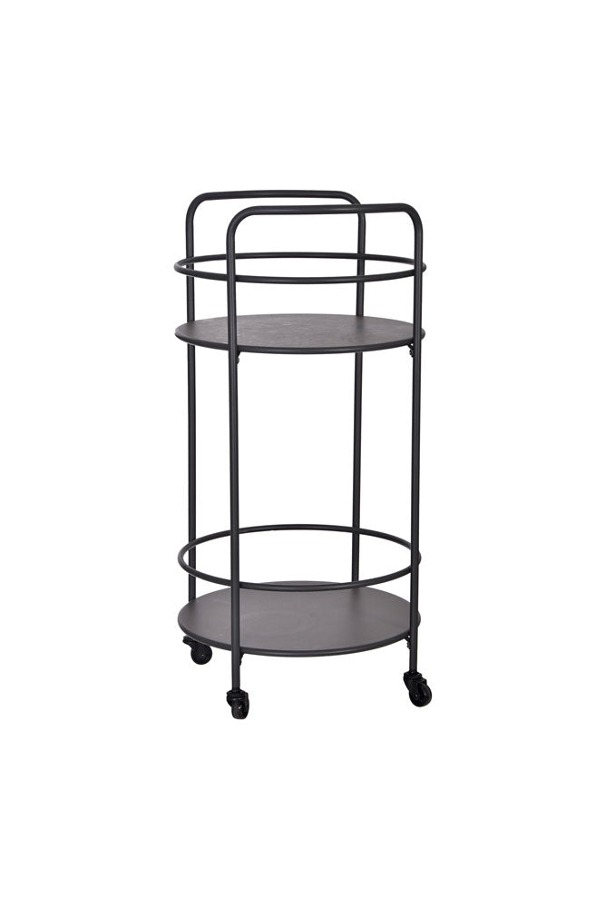 Effortless Outdoor Drinks Trolley In Grey