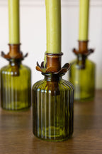 Decorative Flower Bottle Candlestick Holder