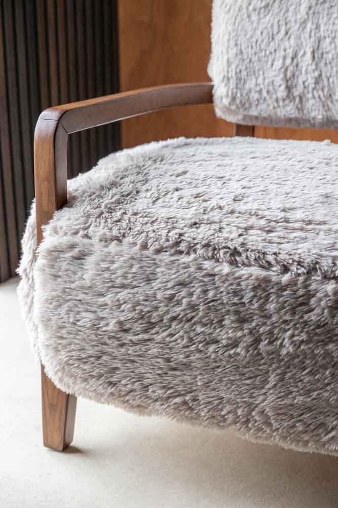 Fluffy Armchair