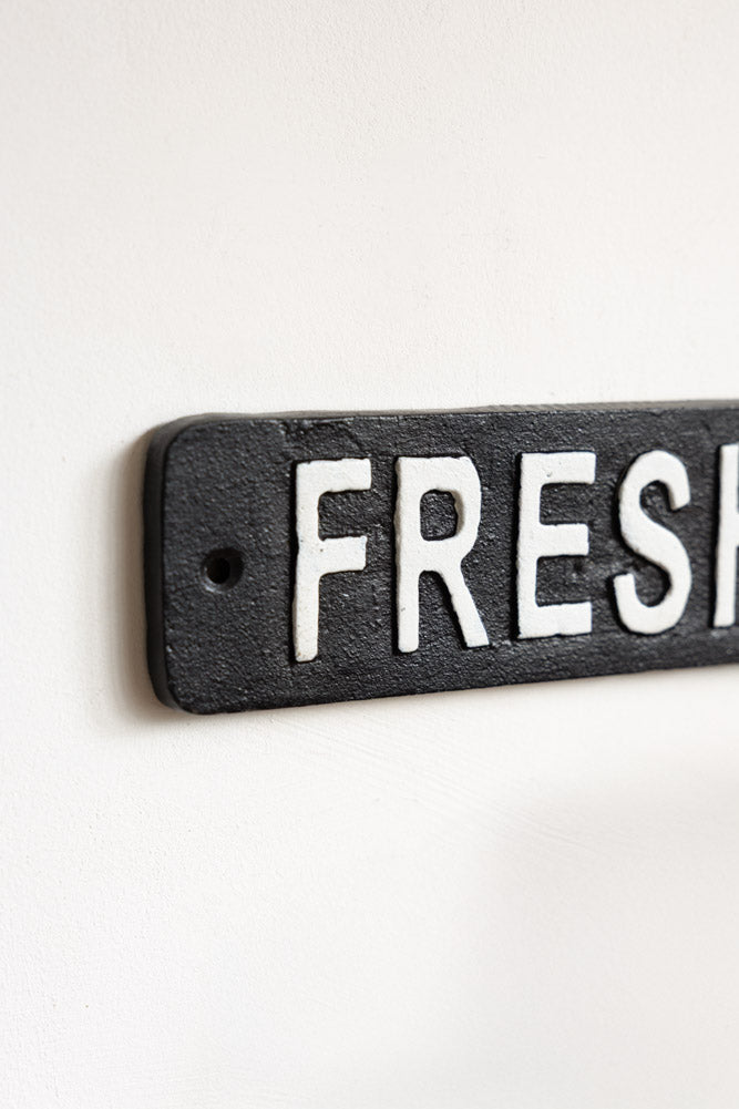 Fresh Out Of Fucks Wall Sign