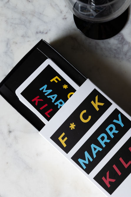 Fuck, Marry, Kill Card Game