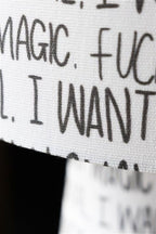 Fuck Normal, I Want Magic Print Floor Lamp