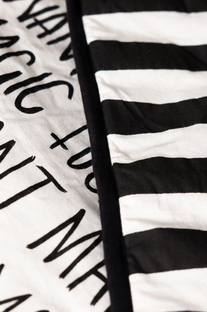 Fuck Normal, I Want Magic Print Reversible Quilt