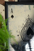 Fucking Ace Decorative Playing Card Mirror