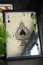 Fucking Ace Decorative Playing Card Mirror