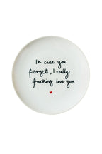 Fucking Love You Decorative Wall Plate