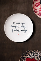 Fucking Love You Decorative Wall Plate