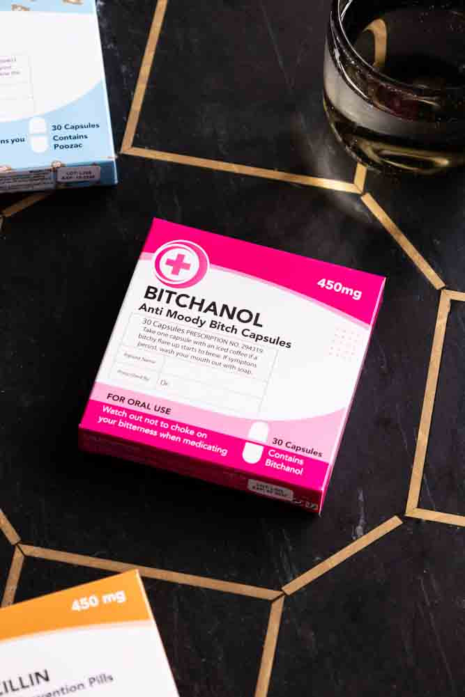Bitchanol Mints Pill Packet