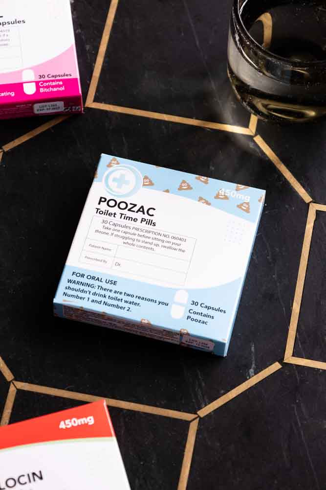 Poozac Mints Pill Packet