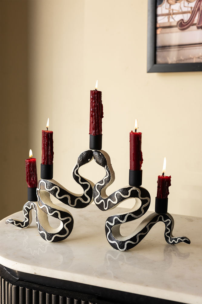 Gemini Snake Candelabra