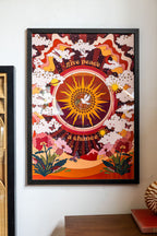 Give Peace A Chance A2 Art Print - Available in 4 Options