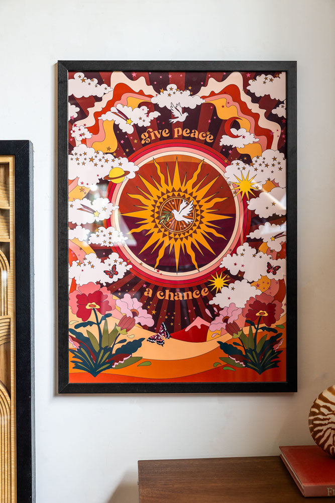 Give Peace A Chance A2 Art Print - Available in 4 Options