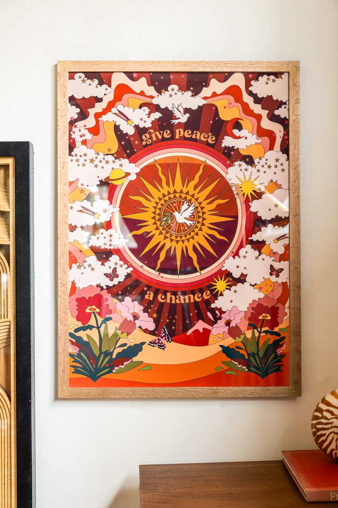 Give Peace A Chance A2 Art Print - Available in 4 Options