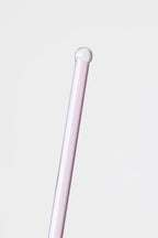 Pink Glass Cocktail Stirrer