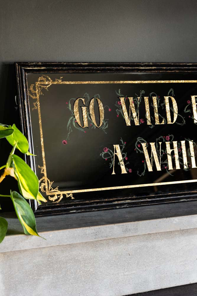 Go Wild For A While Decorative Mirror