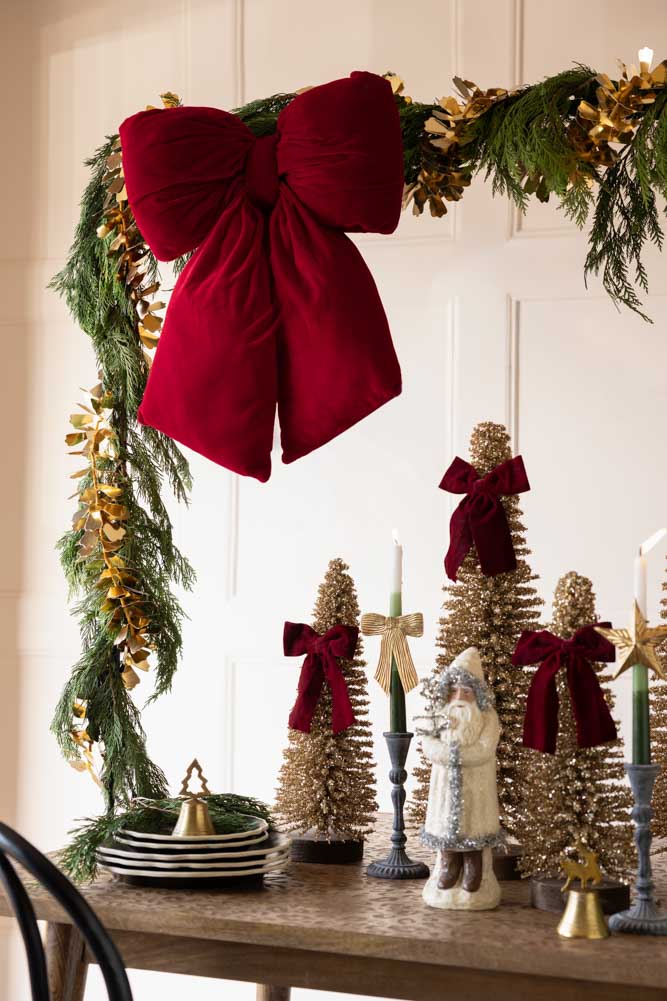 Gold Flower Paper Garland Decoration