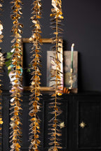 Gold Flower Paper Garland Decoration