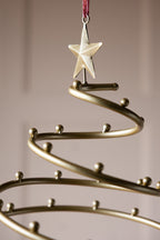 Gold Hanging Christmas Frame for Decorations