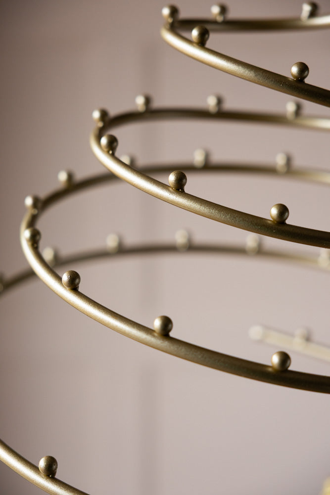 Gold Hanging Christmas Frame for Decorations