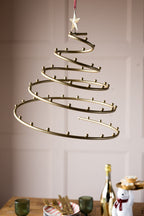 Gold Hanging Christmas Frame for Decorations