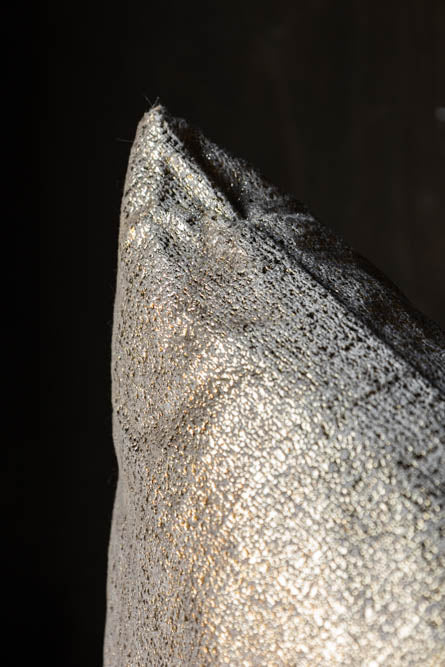 Gold Metallic Velvet Cushion