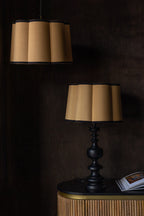 Gold Scalloped Easyfit Lampshade