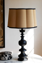 Gold Scalloped Easyfit Lampshade