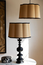 Gold Scalloped Easyfit Lampshade
