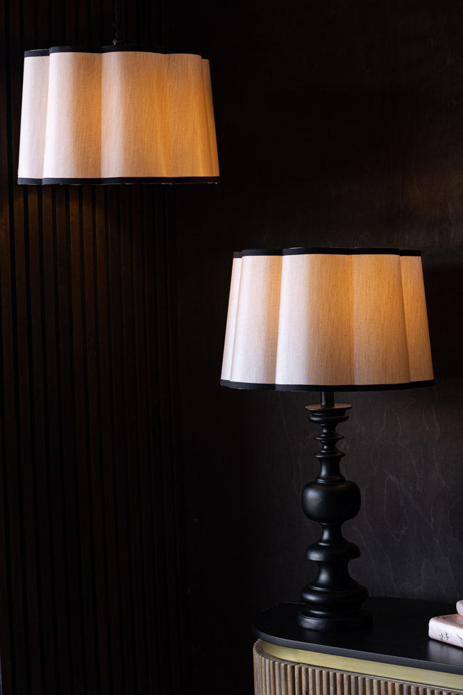 Oyster Scalloped Easyfit Lampshade