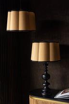 Gold Scalloped Easyfit Lampshade