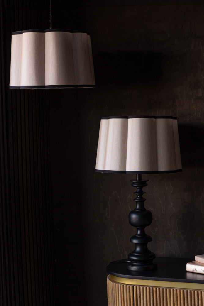 Oyster Scalloped Easyfit Lampshade