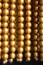 Gold Star Shaped Beaded Statement Chandelier Light